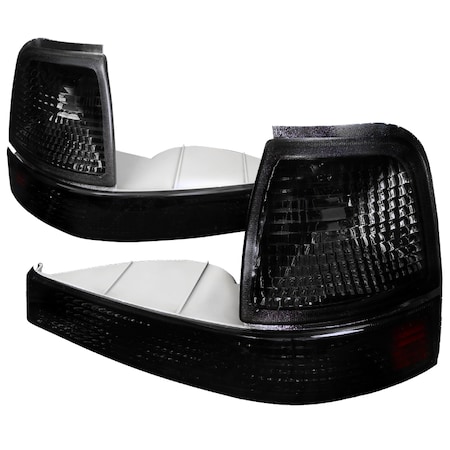 Spec-D Tuning 98-01 Ford Ranger Corner Lights Smoked 2LC-RAN98G-RS